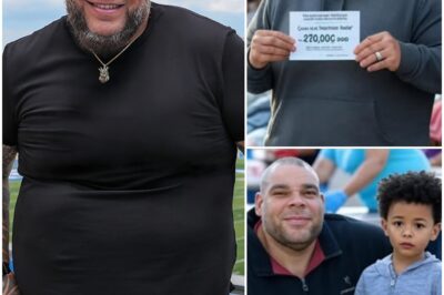 BREAKING DRAMA: Tyrus donates entire $20 million bonus and sponsorship deal to charities and homeless relief organizations. “There are millions of people struggling every day — families without homes, children without food, veterans without support,” Tyrus said. “If I could be one of those people…