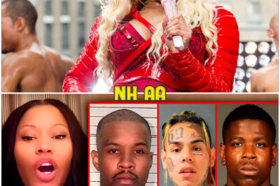 Hip-Hop World in Total Chaos as Nicki Minaj Drops Devastating Receipts Exposing Roc Nation’s Ruthless Scheme to Frame and Destroy Superstar Rappers—Jaw-Dropping Leaks Reveal How Tory Lanez, Casanova, and 6ix9ine Were Allegedly Set Up in a Sinister Power Grab That Threatens to Blow the Lid Off the Entire Industry—Fans and Insiders Stunned as Nicki Promises Even Darker Secrets Are About to Erupt