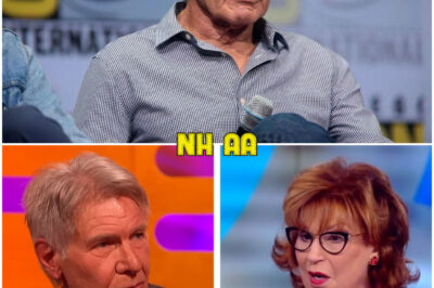Unseen Meltdown on National TV: Harrison Ford’s Furious Exit From ‘The View’ After Joy Behar’s Provocative Question—Producers Forced to Cut to Commercial as Studio Descends Into Chaos!