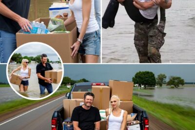 Blake Shelton and Gwen Stefani Step Up for Texas Their Emotional Visit to Kerrville Brings Comfort to Flood Survivors