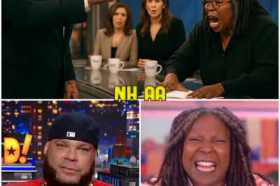 “This Isn’t a Conversation—It’s Propaganda Dressed as Dialogue.” With that single line, Tyrus lit the match — and Whoopi Goldberg exploded. Slamming her notecards on the table and trying to cut him off, she fired back — but the damage was done. The studio froze. The air turned electric. And viewers watched in stunned silence as Tyrus tore into The View’s narrative, live on-air. What followed wasn’t just a clash — it was a full-blown media reckoning.