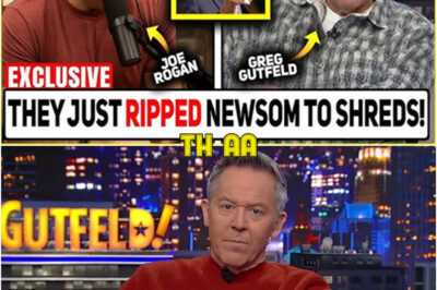 BREAKING NEWS: Joe Rogan & Greg Gutfeld HUMILIATE Gavin Newsom on Live Show – Audience Left STUNNED!