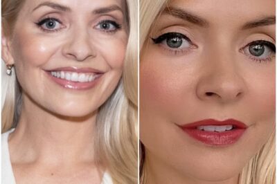 Holly Willoughby looks downcast as she steps out after being criticised for showing off £1,495 private full body scan she got for free