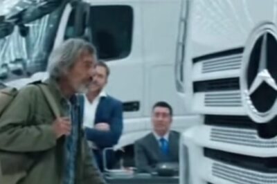 I’m going to take five Mercedes trucks, said the ragged man