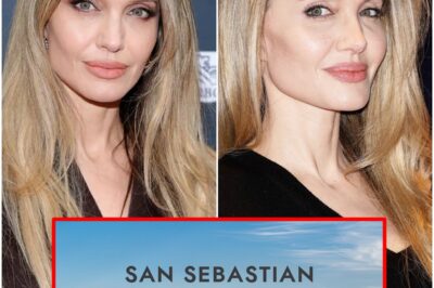 Angelina Jolie gets emotional at the San Sebastián Festival