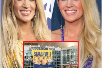 Carrie Underwood lit up Bridgestone Arena with a powerful National Anthem before Game 3 of the Stanley Cup Playoffs. As the Nashville Predators faced the Chicago Blackhawks, her emotional performance struck a chord with fans and players alike. A seven-time Grammy winner and wife of Predators’ captain Mike Fisher, Carrie’s deep connection to Nashville made the moment even more unforgettable, setting the stage for a night of hockey and heart.