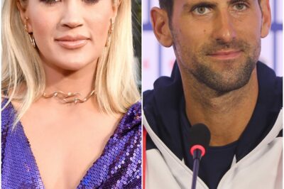 MUSIC LEGEND: CARRIE UNDERWOOD FINDS A LOST CHILD AT THE AIRPORT! WHAT NOVAK DJOKOVIC DOES NEXT WILL SCARE EVERYONE!