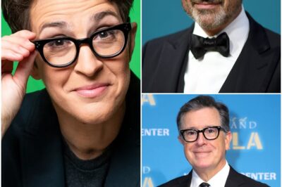 Television Just Broke Its Own Chains. In a move no one saw coming, Rachel Maddow, Stephen Colbert, and Jimmy Kimmel walked away from the system — and built a newsroom that has every major network shaking