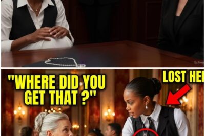 Billionaire Grandma Froze at a Black Girl’s Necklace — Then She Burst Into Tears and Hugged Her