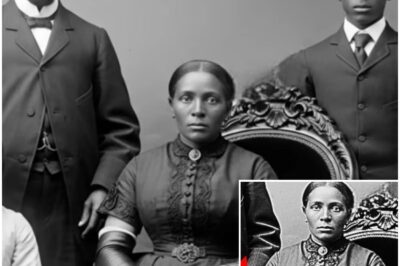 It was just a family portrait — but the woman’s glove hid a horrible secret