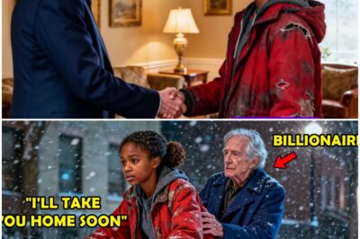 Everyone IGNORED the Lost Old Man, Until a Black Teen Took His Hand, He Was a Billionaire
