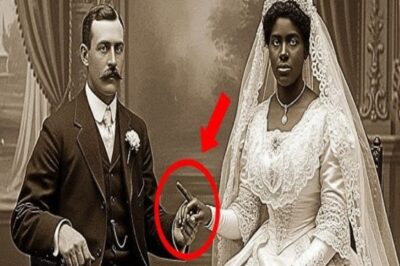 It was just a wedding photo — until you zoomed in on the bride’s hand and discovered a dark secret