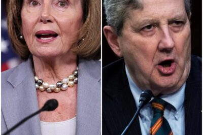 Nancy Pelosi Insults Senator John Kennedy, Calls Him a “Senile Old Man” — But Kennedy’s Response Leaves Her Stunned on the Spot… And the Cameras Caught Every Second.