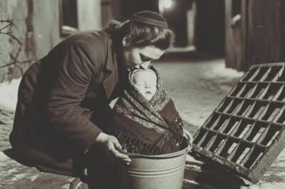 “She Lowered Her Baby Into a Sewer to Save Him — 80 Years Later, He Returned to the Same Spot With a Rose” 🌹