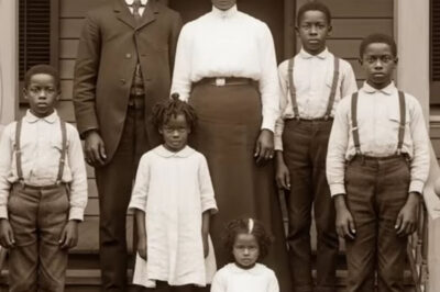 1906 Family Photo Restored — And Experts Freeze When They Zoom In on the Youngest Child’s Face