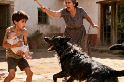 Mistreated by his stepmother, who starved him, the 7-year-old boy still loved his baby brother deeply. Until one day, the family’s black dog started lunging at him, barking nonstop. When they checked his clothes, they were horrified to discover…
