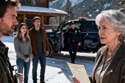 They left me out of the Christmas celebration, so I went and bought myself a mountain. When they arrived with a locksmith to take it for my brother, They assumed I was by myself. They didn’t realize. I already had a lawyer, cameras, and a deputy sheriff ready with me…