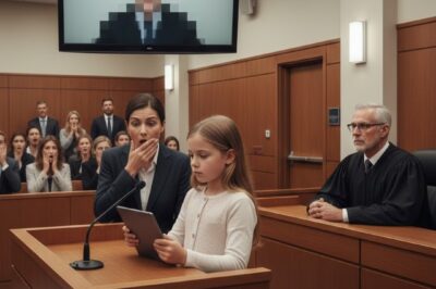 My husband filed for divorce, and my ten-year-old daughter asked the judge, “Your Honor, can I show you something Mommy doesn’t know?”