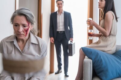 The millionaire arrived home earlier than expected… and saw what his wife had done to his mother.-nhuy