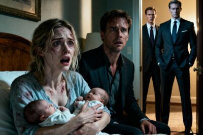 I was nursing the twins when my husband stood in front of me and said coldly, “Get ready. We’re moving into my mother’s house.” Before I could process it, he continued, as if it were perfectly normal: “My brother and his family will move into your apartment. And you… will sleep in the storage room at my mom’s.” I went still, my hands shaking with anger. Right then, the doorbell rang. My husband flinched, his face draining of color, his lips trembling when he saw who arrived—my two CEO brothers…