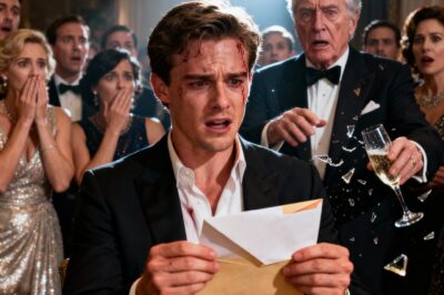 At my dad’s retirement party, he gave my brother the 120-million-dollar business, the mansion, and even the private jet. Then he turned to me and said, “You’re getting nothing. You never should’ve been born. I wish you had died as a baby.” The whole room erupted in laughter. Ashamed, I started to leave—until the lawyer quietly handed me a sealed envelope. And the very first lines inside made my father go rigid and drop his drink.