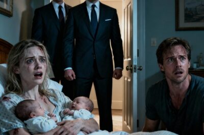 🎄 Christmas Eve, I was breastfeeding my twins when my husband stood in front of me and coldly announced, “Get ready. We’re moving to my mother’s house.” Before I could understand what was going on, he continued as if it was the most obvious thing in the world: “My brother and his family will move into your apartment. And you… will sleep in the storage room at my mother’s house.” I was stunned, my hands shaking with anger. Just then, the doorbell rang. My husband was startled, his face pale, his lips trembling when he saw who it was – my two CEO brothers…