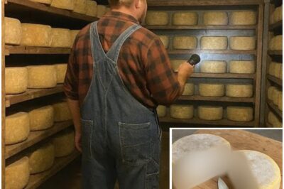 Farmer Found Cheese Wheels in Secret Barn Cellar, Cut One Open and Turned Pale!