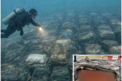 Diver Found Field of Crushed Car Cubes, What Was Stuffed in Them Was Shocking!