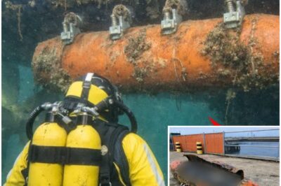 Diver Found Strange Rocket Attached to Ship, Torched It Open and Turned Pale!