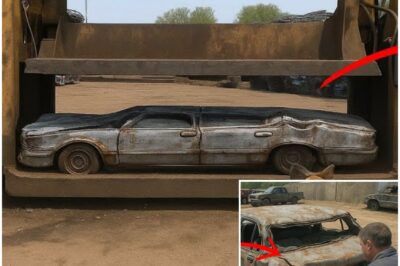 Junkyard Owner’s Dog Barked at Pressed Car, Gut Told Him to Cut Trunk Open…