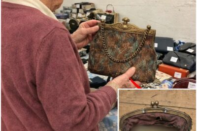 Woman Bought Rusty Purse for 99 Cents, Opened it at Home and Dialed 911!