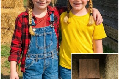 Twin Farm Girls Vanished During Hide and Seek, 2 Months Later Mom Looks Under Hay Bale…