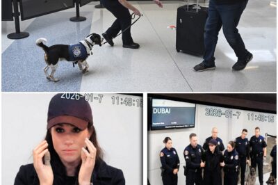 LAX Airport Security RELEASES Meghan Footage – 7 Suitcases With Cash, K-9 Dogs Alerted