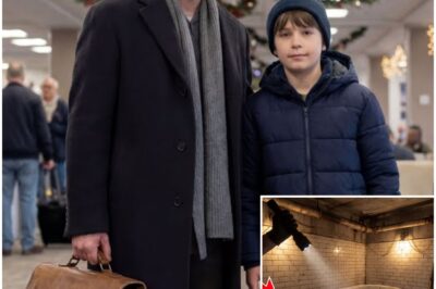 A Father and Son Boarded a Flight on Christmas Eve — 26 Years Later, a Wall Exposed the Truth