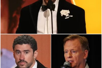 🔥 Bad Bunny Speaks Directly About ICE Right on Stage at the Grammys — And the NFL Can’t Pretend Not to Hear It (“This isn’t music anymore. This is a statement.”)