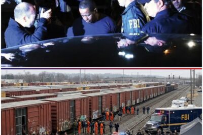 FBI Stops 23 Trains Across 17 States — 156 Prisoners Found in Hidden Mobile Prison Cars
